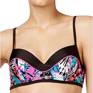 Jessica Simpson Firework Tribal Underwire Bikini